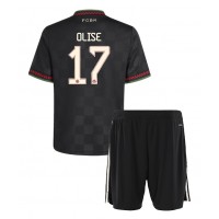 Bayern Munich Michael Olise #17 Tretí Detský futbalový dres 2025-26 Krátky Rukáv (+ trenírky)